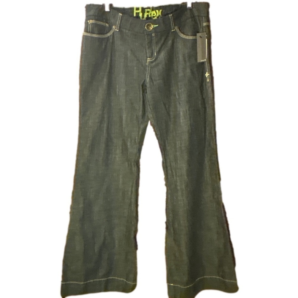 NWT Hurley Low Rise Flare Bellbottom Denim Jeans
